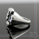 Secret Society Ring - Sterling Silver signet ring