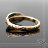 Vintage style Diamond ring - 14k gold - Anniversary ring