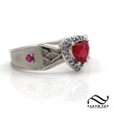 Heart Container Zelda Engagement Ring