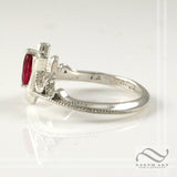 Goron's Ruby Ring - Legend of Zelda - Sterling Silver