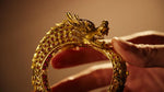 The Hidden Dragon Ring - Sterling and Garnets