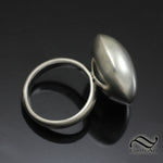 UFO Hollow Form Ring with Diamond