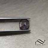 Unheated Tanzania Sapphire - Purple Octagon cut 0.9 ct