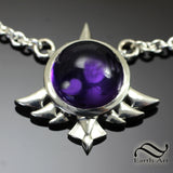 The Electro Vision Pendant - With Amethyst