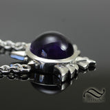 The Electro Vision Pendant - With Amethyst