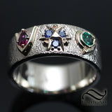 Zelda Spiritual Stones Ring - 14k