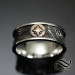 The Wanderer Ring - Sterling and Bronze