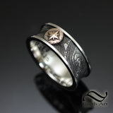 The Wanderer Ring - Sterling and Bronze