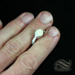 Confetti Cake Opal Ring - Sterling Silver