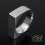 Minimalist Rectangle Signet Ring