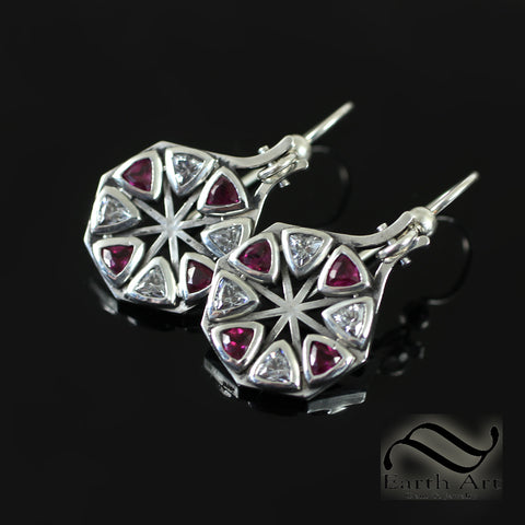 Umbrella Corp Earrings - Sterling or Gold