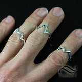 Simple ZigZag Ring - Sterling or Gold