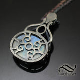 Dark Side of the Moon Pendant in sterling silver