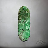 Jade Carving of Blossoms and Leaves