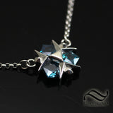 Zora's Sapphire Necklace- Sterling Silver