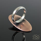 Andamooka Opal Dished up - Sterling and Copper