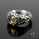 The Dragons Eye - Druid Series in sterling and 22k