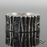 Bamboo Forest Band - Sterling Silver
