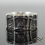 Bamboo Forest Band - Sterling Silver