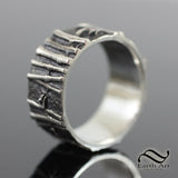 Bamboo Forest Band - Sterling Silver