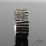 Bamboo Forest Band - Sterling Silver