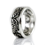 Hyrule Crest Crown Ring - Sterling Silver