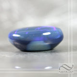 Solid Australian Black Opal Cabochon - 21.89 carats Natural