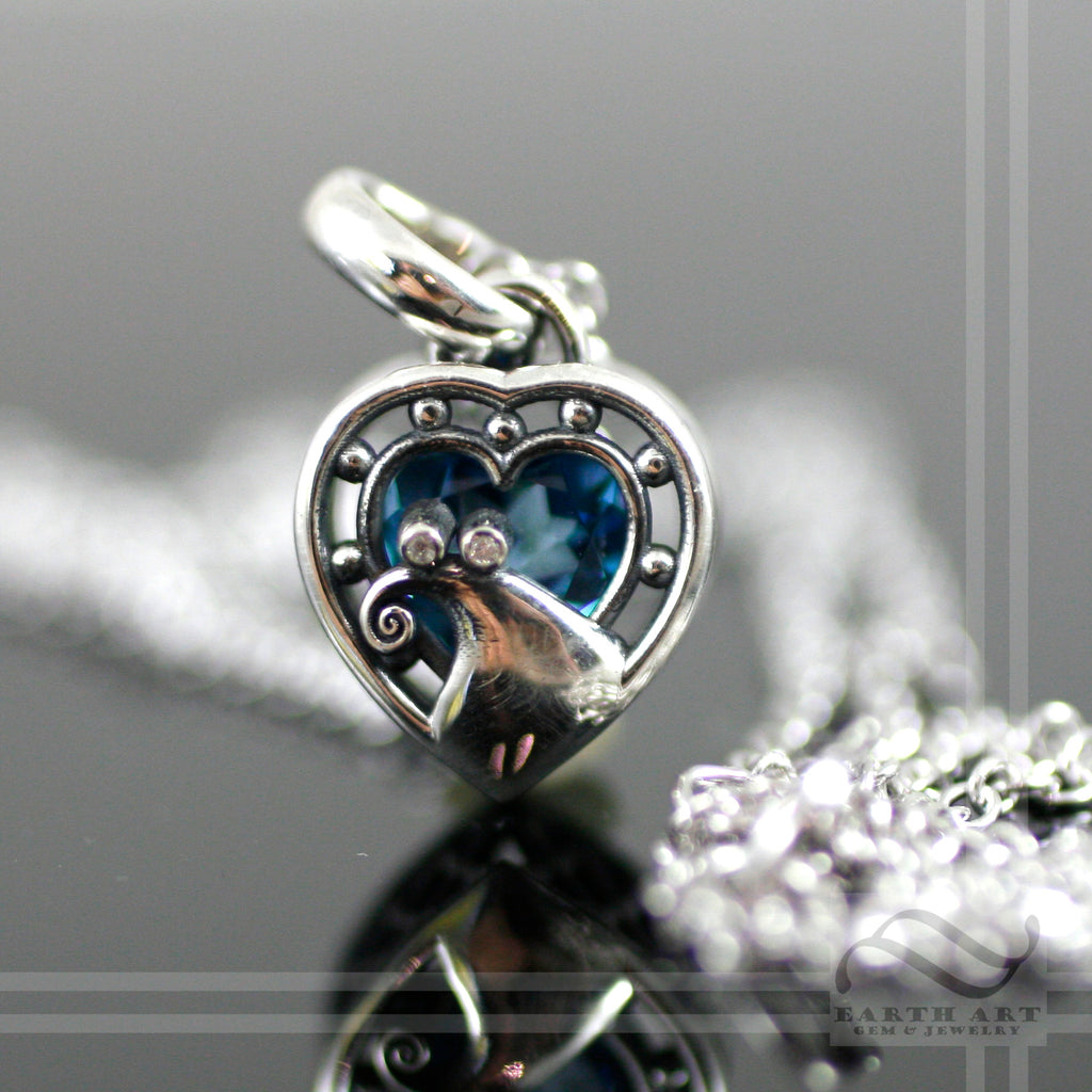 Jack and Sally Pendant Sterling Silver – Earth Art