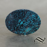 Loose solid natural Spiderweb Turquoise cabochon - 12.5 carats
