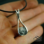 Your Stone - Faceted - Set in a Modern Style Pendant - Sterling Silver