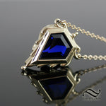 Mox Sapphire Pendant - With Different metal options -MTG Inspired