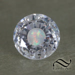 Opal and Cubic Zirconia - 11mm Round