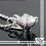 Classic Pendant with CZ - Larger sizes