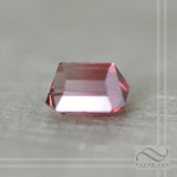 1.7 ct Natural Bi Colored pink tourmaline loose gemstone