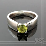 Once Upon A Time Ring - Peridot and Sterling