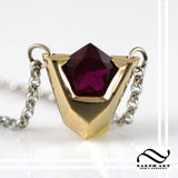 Goron's Ruby Pendant - Sterling silver or Gold