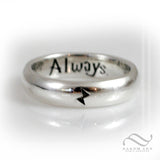 Always - Ladies Ring - Sterling Silver Band