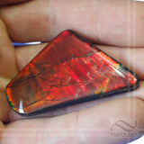Red Ammolite 84 carats