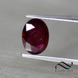 1.20 ct Natural Ruby - Loose red Oval 8x6