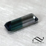 6.85 ct long bi colored tourmaline - Natural gemstone