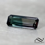 6.85 ct long bi colored tourmaline - Natural gemstone