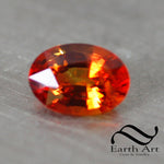 RESERVED 1.42 ct Orange Sapphire - Loose Oval