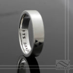 It's Dangerous to Go Alone - Triforce Wedding Band - Sterling Silver