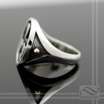 RadioActive - Sterling Silver Signet Ring