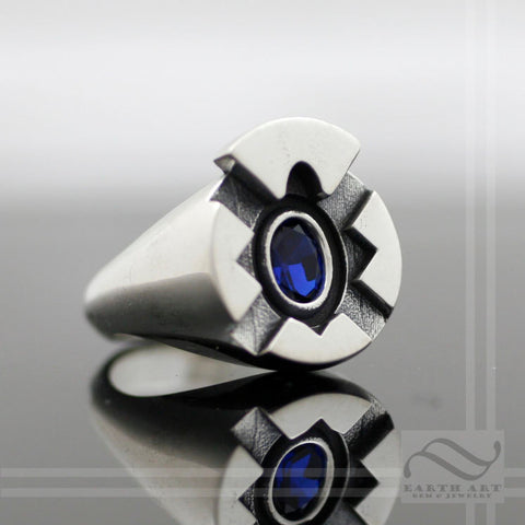 Secret Society Ring - Sterling Silver signet ring