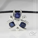 Zora's Sapphire Pendant - Natural Sapphires